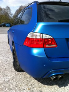 BMW E61 Matt Blau - 5er BMW - E60 / E61