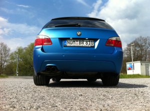 BMW E61 Matt Blau - 5er BMW - E60 / E61