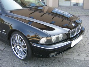 Bmw e39 Schwarz mit Asa Chromfelgen Neu Aufbau - 5er BMW - E39