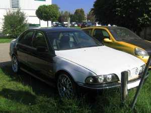 Bmw e39 Schwarz mit Asa Chromfelgen Neu Aufbau - 5er BMW - E39