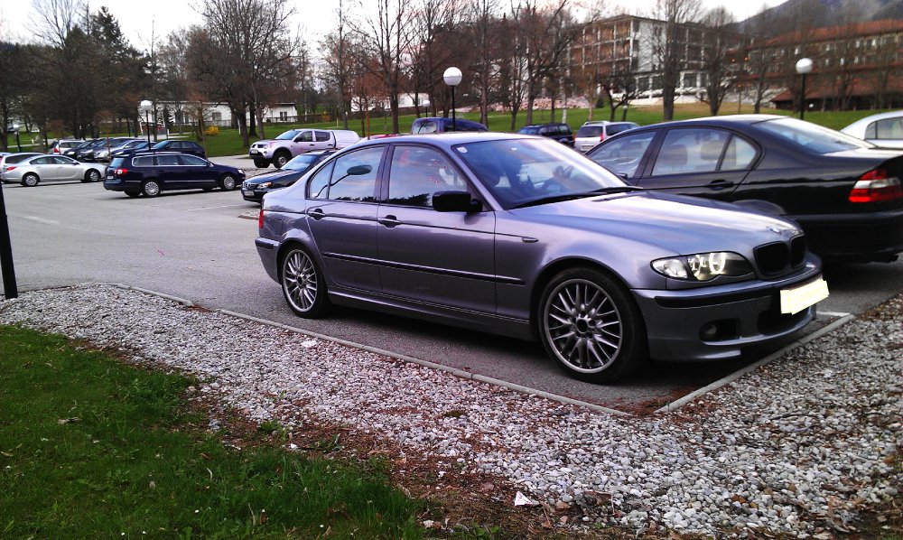 BMW 320d /// M-Limo .. Stahlgrau-Metallic - 3er BMW - E46