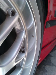 rotes Feuerwerk - 3er BMW - E36