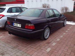 320i Limo, Daytona Violett auf O.Z Mito - 3er BMW - E36