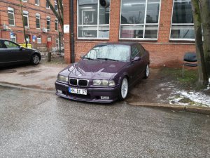 320i Limo, Daytona Violett auf O.Z Mito - 3er BMW - E36