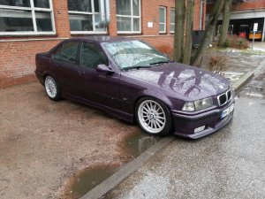 320i Limo, Daytona Violett auf O.Z Mito - 3er BMW - E36