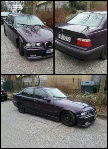 320i Limo, Daytona Violett auf O.Z Mito - 3er BMW - E36