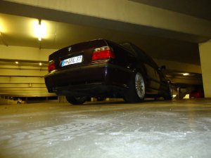 320i Limo, Daytona Violett auf O.Z Mito - 3er BMW - E36