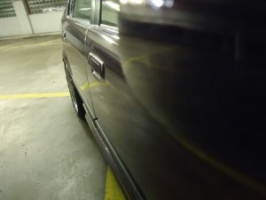 320i Limo, Daytona Violett auf O.Z Mito - 3er BMW - E36
