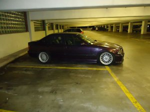 320i Limo, Daytona Violett auf O.Z Mito - 3er BMW - E36