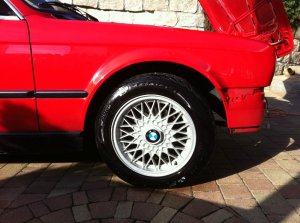 E30 Cabrio brillantrot - 3er BMW - E30