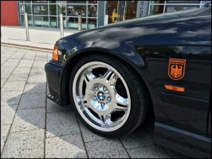 BMW Styling 24 Felge in 7.5x17 ET 41 mit Toyo Proxes Reifen in 205/40/17 montiert vorn Hier auf einem 3er BMW E36 320i (Limousine) Details zum Fahrzeug / Besitzer