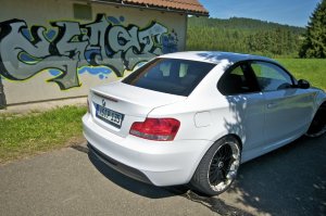 kleine weisse PP Rakete - 1er BMW - E81 / E82 / E87 / E88