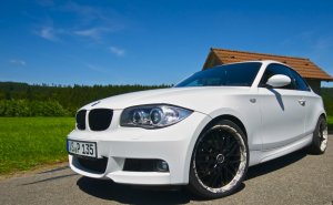 kleine weisse PP Rakete - 1er BMW - E81 / E82 / E87 / E88