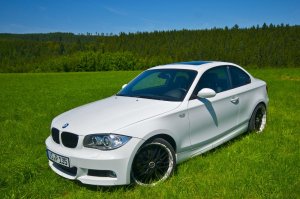 kleine weisse PP Rakete - 1er BMW - E81 / E82 / E87 / E88
