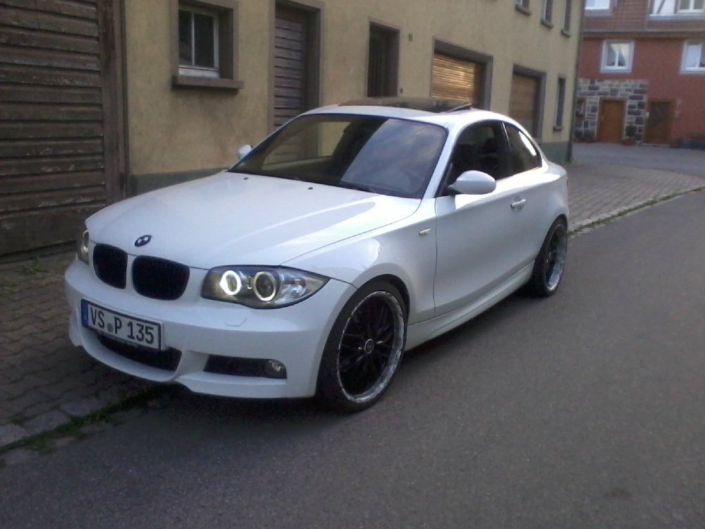 kleine weisse PP Rakete - 1er BMW - E81 / E82 / E87 / E88