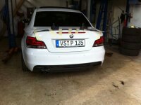 kleine weisse PP Rakete - 1er BMW - E81 / E82 / E87 / E88