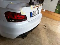 kleine weisse PP Rakete - 1er BMW - E81 / E82 / E87 / E88