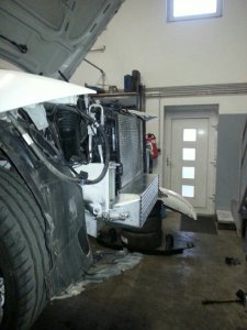 kleine weisse PP Rakete - 1er BMW - E81 / E82 / E87 / E88