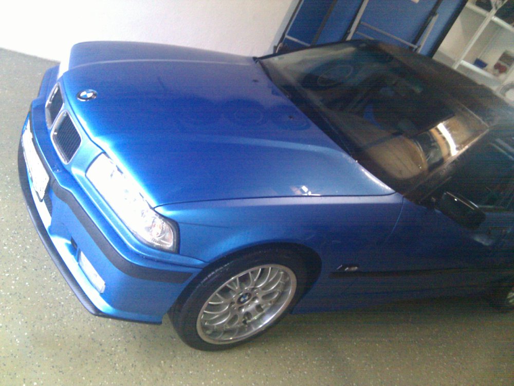 318i Limo blau foliert - 3er BMW - E36