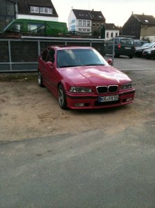 E36 compact Erst Fashion ROT -- Jetzt SCHWARTZ MAT - 3er BMW - E36