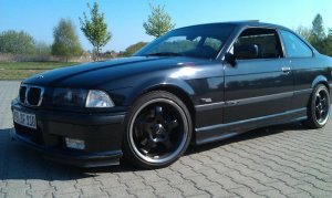 Black 328i QP 3,0i Umbau - 3er BMW - E36 Black 328i QP 3,0i Umbau - 3er BMW - E36