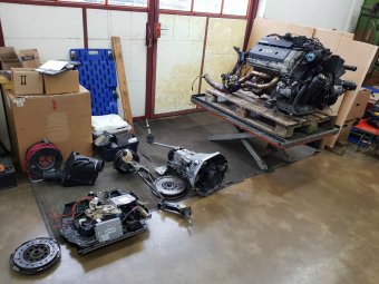 Blue Shark: e36V8 #Bollerwagen - 3er BMW - E36 Blue Shark: e36V8 #Bollerwagen - 3er BMW - E36