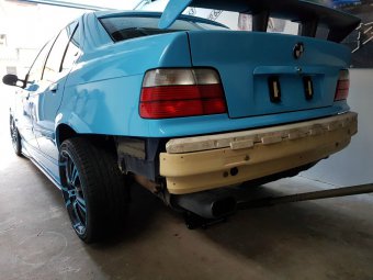 Blue Shark: e36V8 #Bollerwagen - 3er BMW - E36