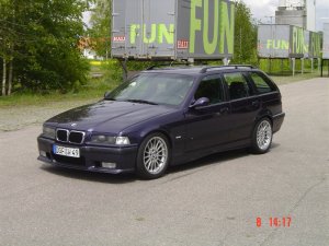 first BMW -- e36 touring M-tech technoviolett - 3er BMW - E36