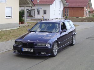 first BMW -- e36 touring M-tech technoviolett - 3er BMW - E36