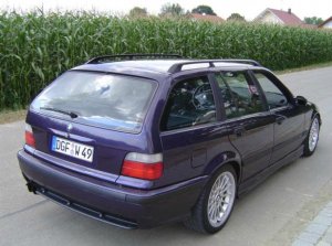 first BMW -- e36 touring M-tech technoviolett - 3er BMW - E36