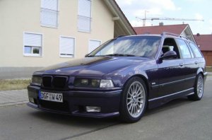 first BMW -- e36 touring M-tech technoviolett - 3er BMW - E36