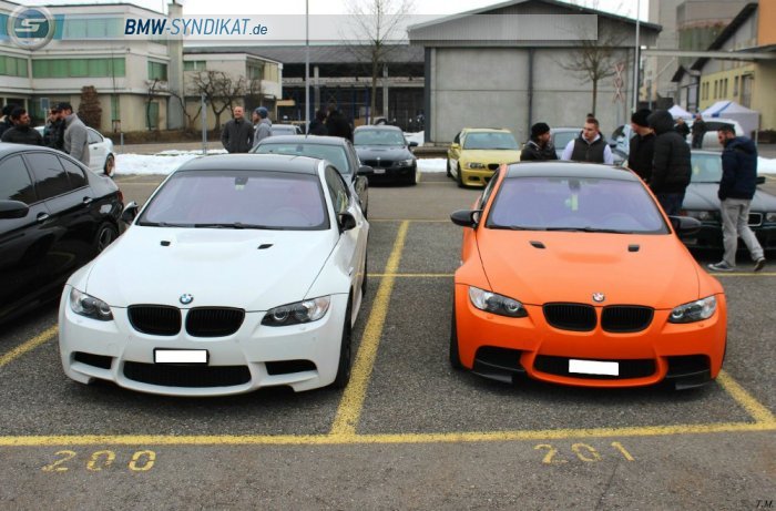Matt orang M3 GTS style - 3er BMW - E90 / E91 / E92 / E93