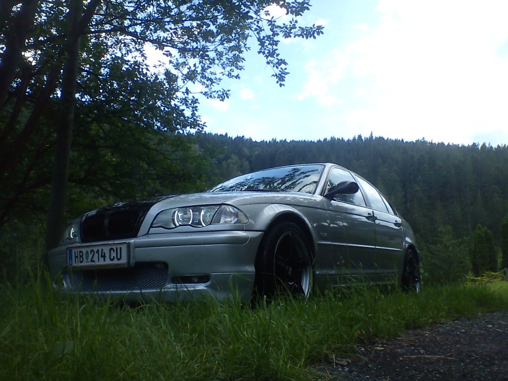 Silver Black E46 - 3er BMW - E46