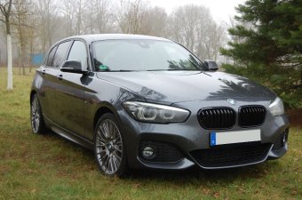 BMW Radialspeiche 388 Felge in 7.5x18 ET 45 mit Goodyear Ultra Grip Performance 3 Reifen in 225/40/18 montiert vorn Hier auf einem 1er BMW F20 120i (5-trer) Details zum Fahrzeug / Besitzer