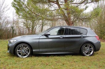 BMW Doppelspeiche 461 M Felge in 7.5x18 ET 45 mit Continental  Reifen in 225/40/18 montiert vorn Hier auf einem 1er BMW F20 120i (5-trer) Details zum Fahrzeug / Besitzer