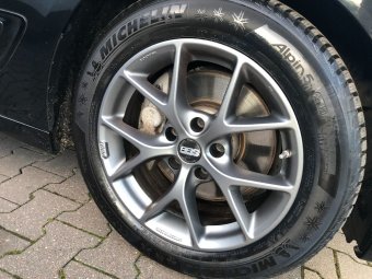 BBS SR-001 Felge in 8x17 ET 30 mit Michelin Alpin 5 Reifen in 225/55/17 montiert vorn Hier auf einem 3er BMW F34 440i (Gran Turismo (GT)) Details zum Fahrzeug / Besitzer