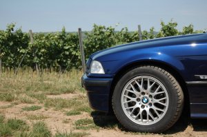 BMW Style 42 Felge in 7x16 ET 42 mit Dunlop  Reifen in 225/50/16 montiert hinten Hier auf einem 3er BMW E36 328i (Cabrio) Details zum Fahrzeug / Besitzer