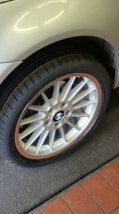 BMW Styling 32 Felge in 8.5x18 ET 50 mit Dunlop Sport Maxx RT Reifen in 255/35/18 montiert hinten Hier auf einem 3er BMW E46 325ti (Compact) Details zum Fahrzeug / Besitzer