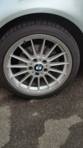 BMW Styling 32 Felge in 8x18 ET 47 mit Dunlop Sport Maxx RT Reifen in 225/40/18 montiert vorn Hier auf einem 3er BMW E46 325ti (Compact) Details zum Fahrzeug / Besitzer