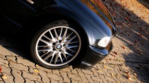 BMW M72 V-Speiche Felge in 8.5x18 ET 50 mit Fulda Excelsior Reifen in 255/35/18 montiert vorn Hier auf einem 3er BMW E46 330i (Coupe) Details zum Fahrzeug / Besitzer