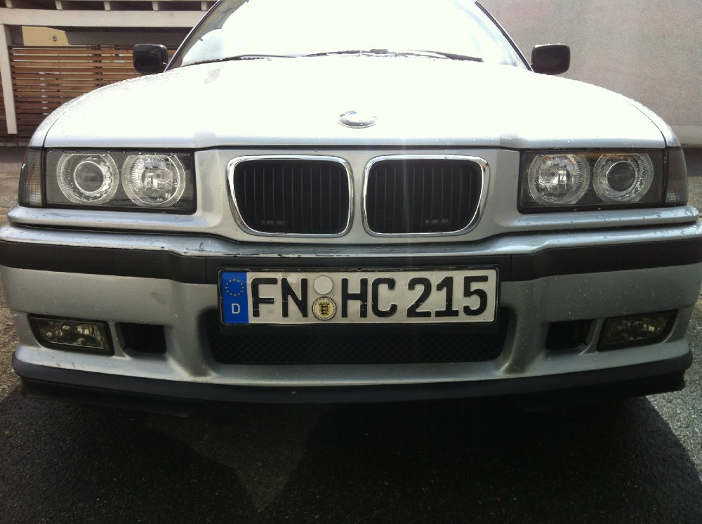 Bmw 320i StanceWorks red silver - 3er BMW - E36