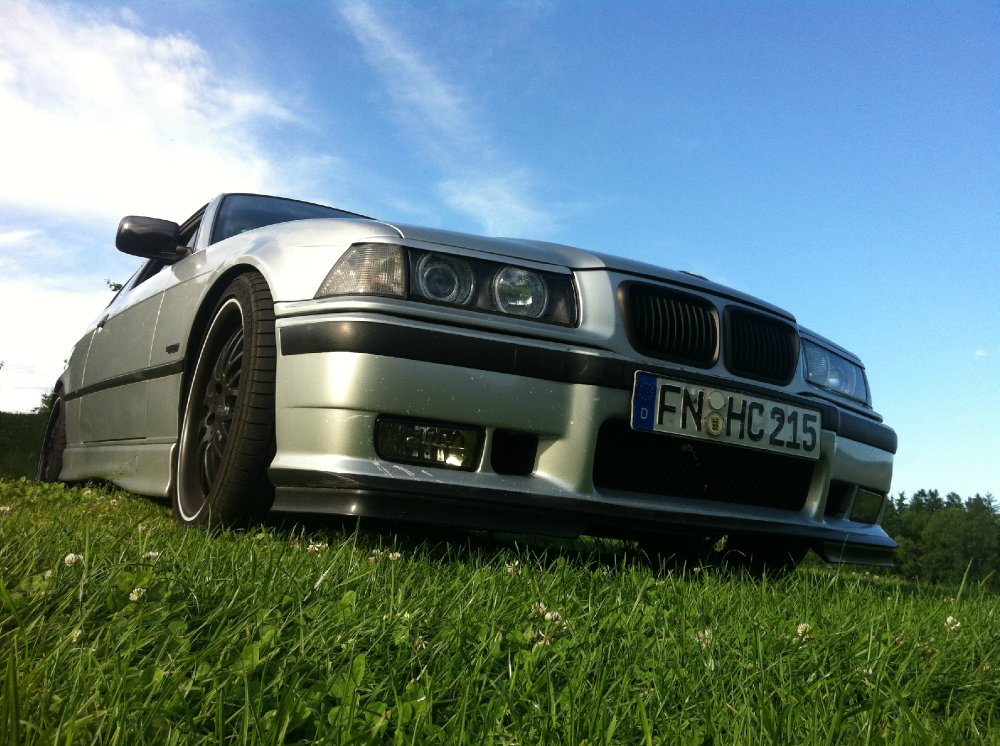 Bmw 320i StanceWorks red silver - 3er BMW - E36