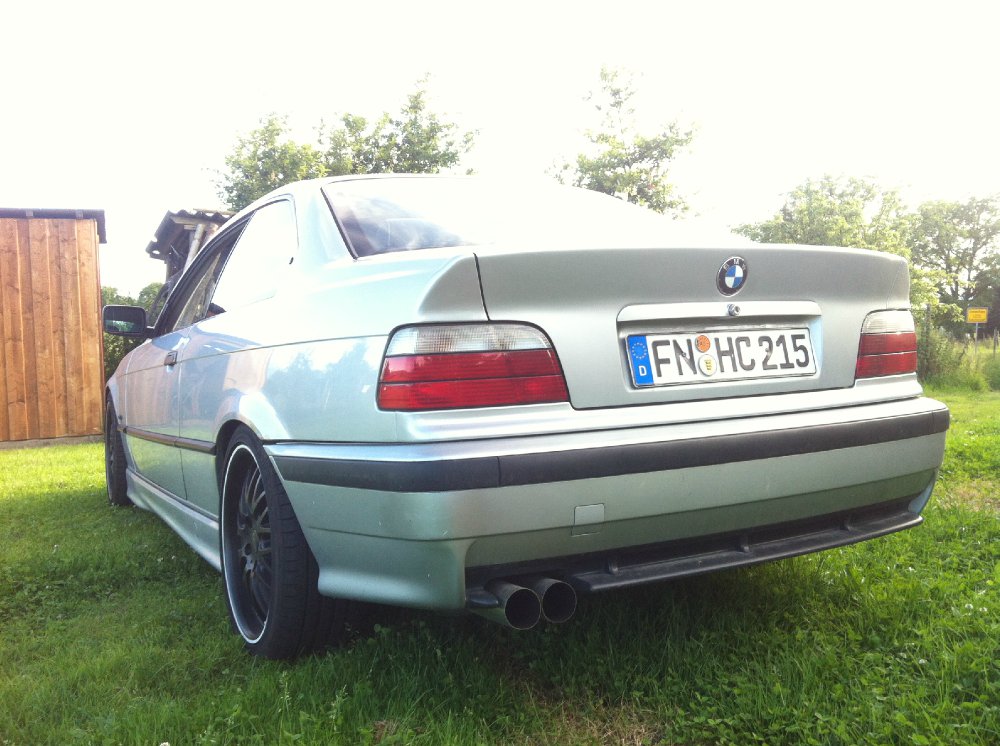 Bmw 320i StanceWorks red silver - 3er BMW - E36