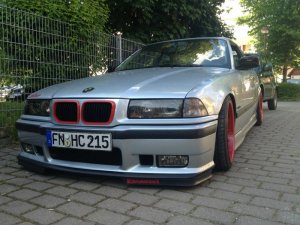 Bmw 320i StanceWorks red silver - 3er BMW - E36 Bmw 320i StanceWorks red silver - 3er BMW - E36
