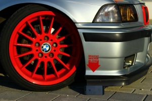 Bmw 320i StanceWorks red silver - 3er BMW - E36 Bmw 320i StanceWorks red silver - 3er BMW - E36
