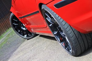 BBS CH005 Felge in 9.5x19 ET 40 mit Dunlop SP Sport Maxx Reifen in 255/30/19 montiert hinten Hier auf einem 3er BMW E46 330i (Limousine) Details zum Fahrzeug / Besitzer
