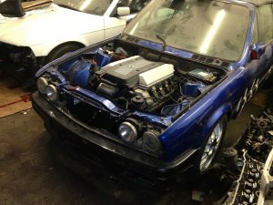 BLUE DEVIL E30 V8 Cabrio - 3er BMW - E30