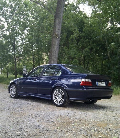 e36 320i Montrealblau metallic M-Paket - 3er BMW - E36