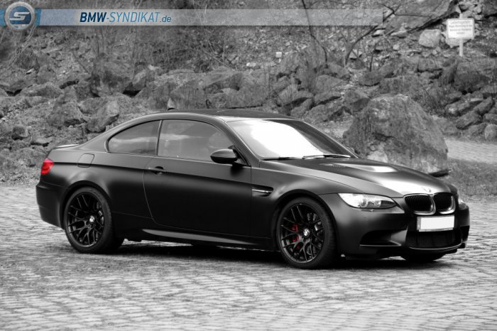 BMW e92 Black stock