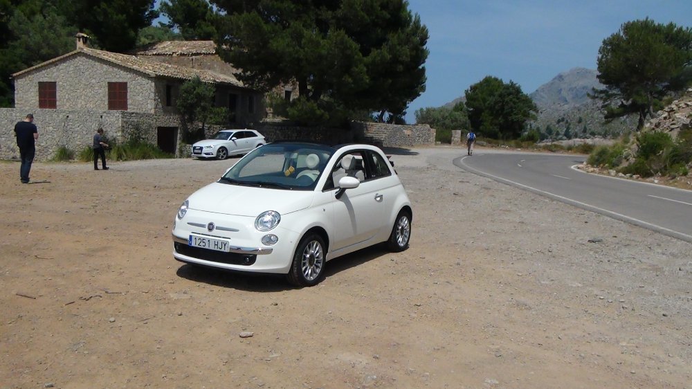 Fiat 500c auf Mallorca - sonstige Fotos